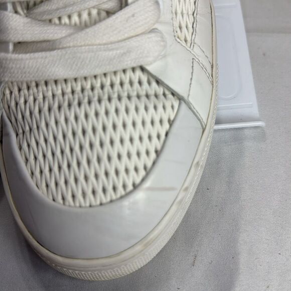 (S5) Hugo Hugo Boss Baskets Futurism In White, leather sneakers size 41/10 - Picture 9 of 13